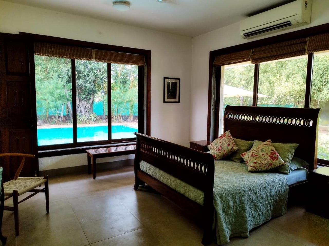 Casa Blanca 3Bhk W/Pool Near Mandwa, Alibaug Vila Alībāg Exterior foto