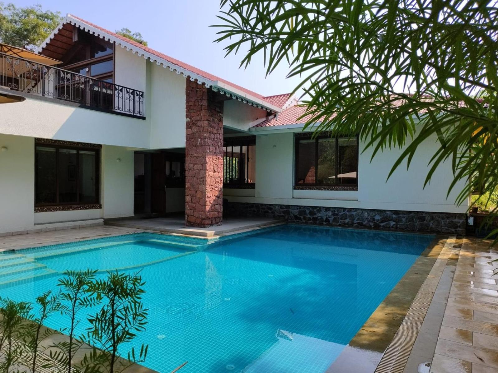 Casa Blanca 3Bhk W/Pool Near Mandwa, Alibaug Vila Alībāg Exterior foto